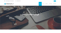 Desktop Screenshot of intersum.pl